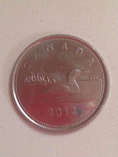 1-Sided-Loonie-Misprint-From-The-Canadian-Mint